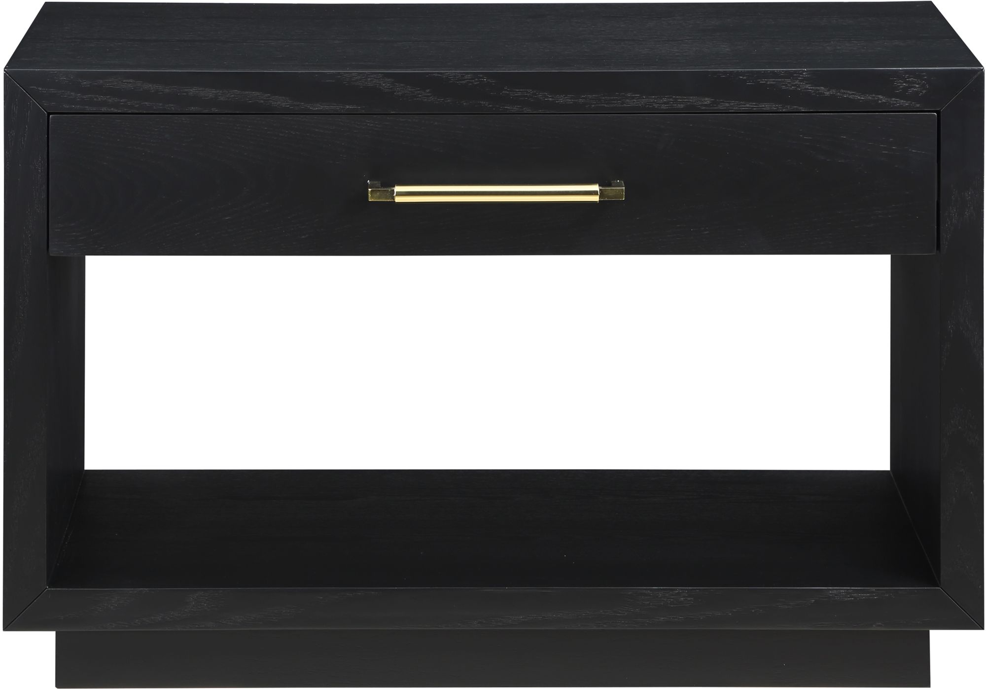 Avery 1-Drawer Oak Veneer Nightstand