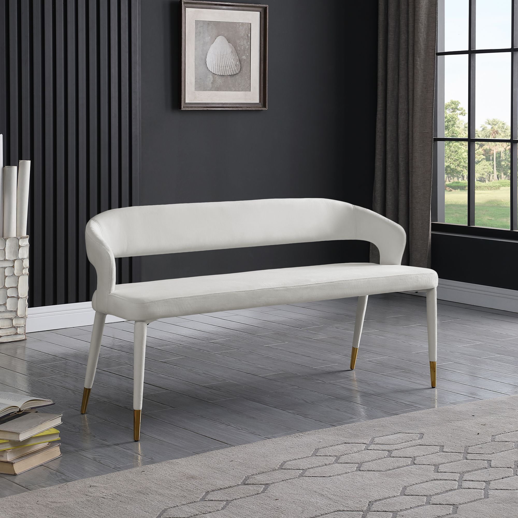Destiny Velvet Bench