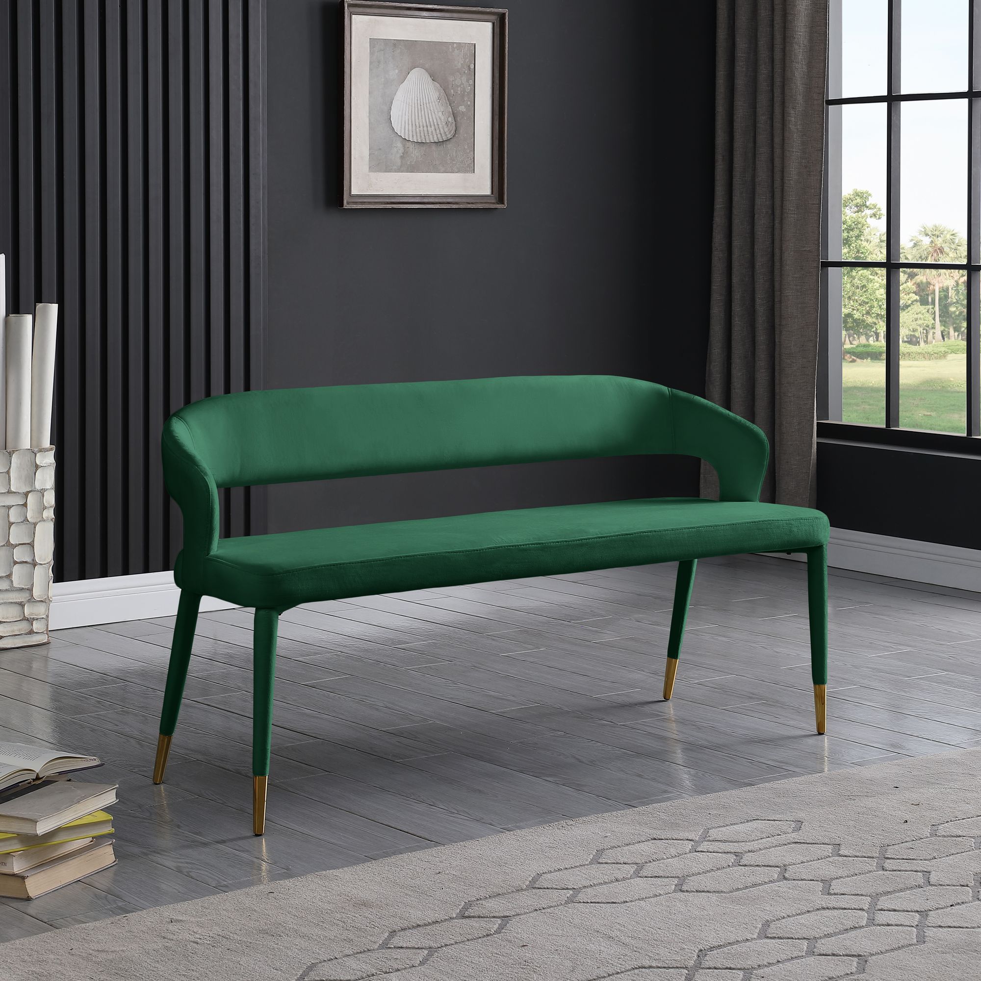 Destiny Velvet Bench