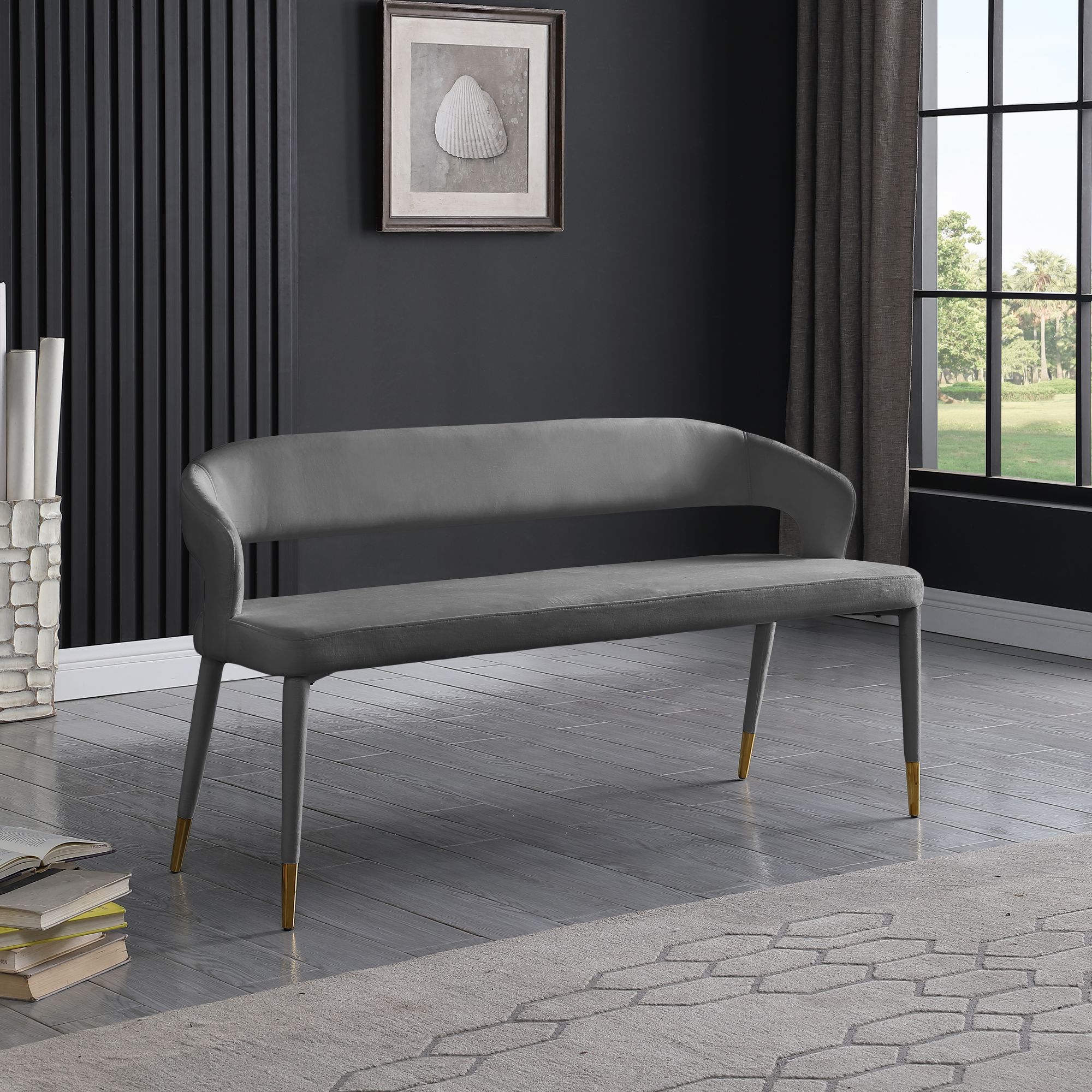 Destiny Velvet Bench
