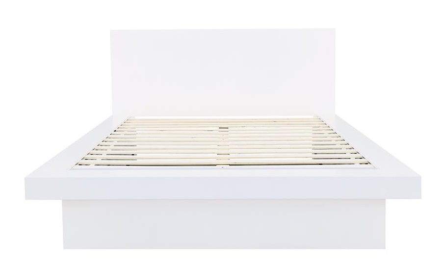 Jessica Platform Bed w/Rail Seating, Eastern King Size