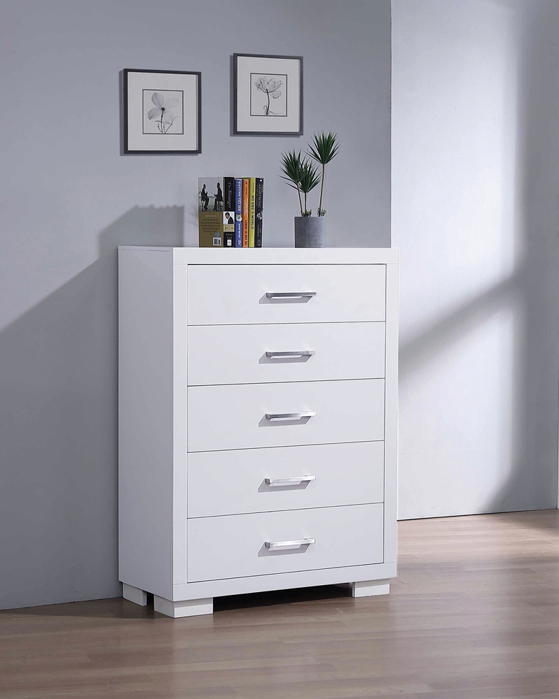 Jessica Wood Chest w/5 Drawers