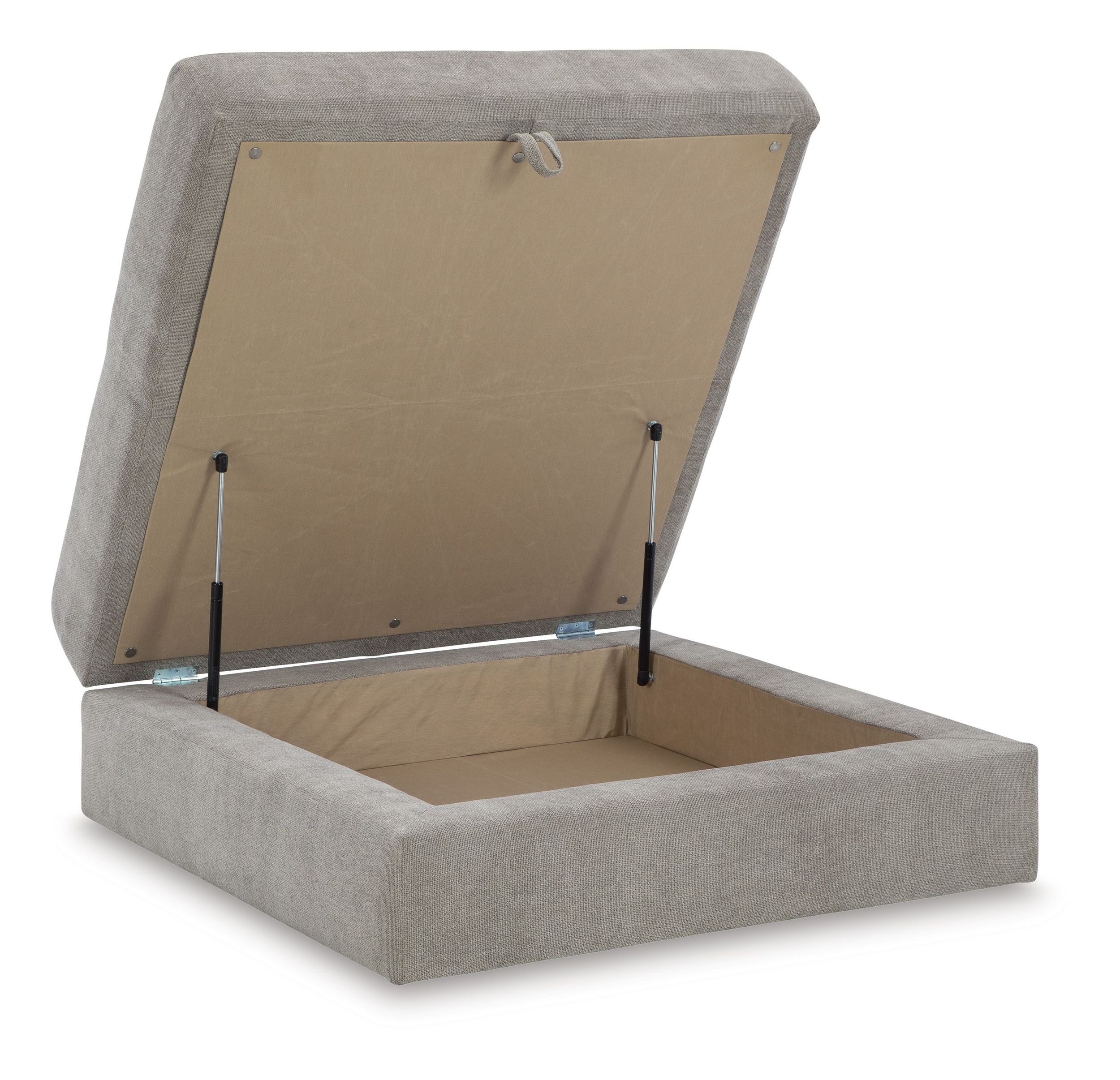 Aslan Court Fabric Storage Ottoman