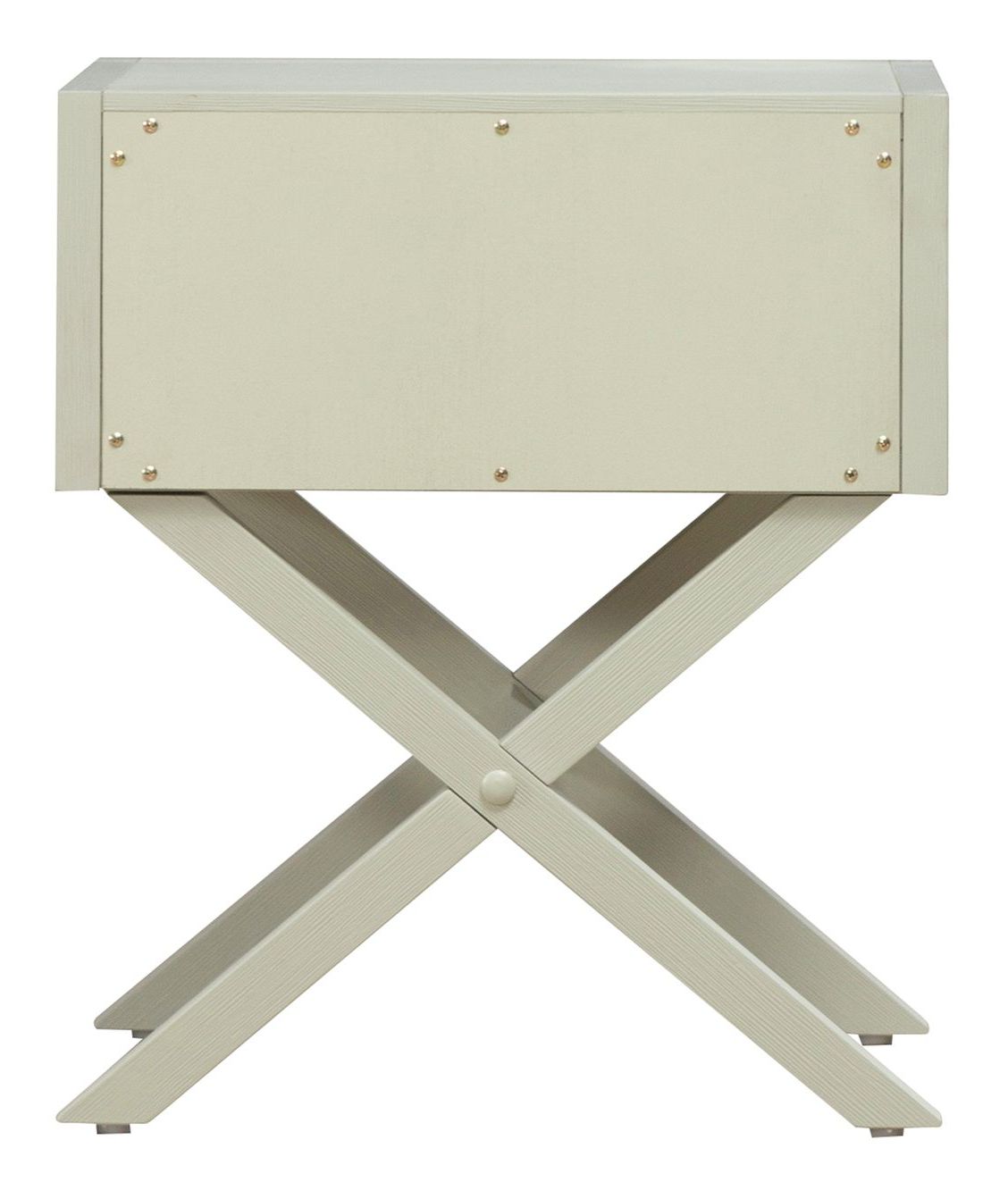East End Rectangular MDF & Wood Veneer Accent Table w/Drawer