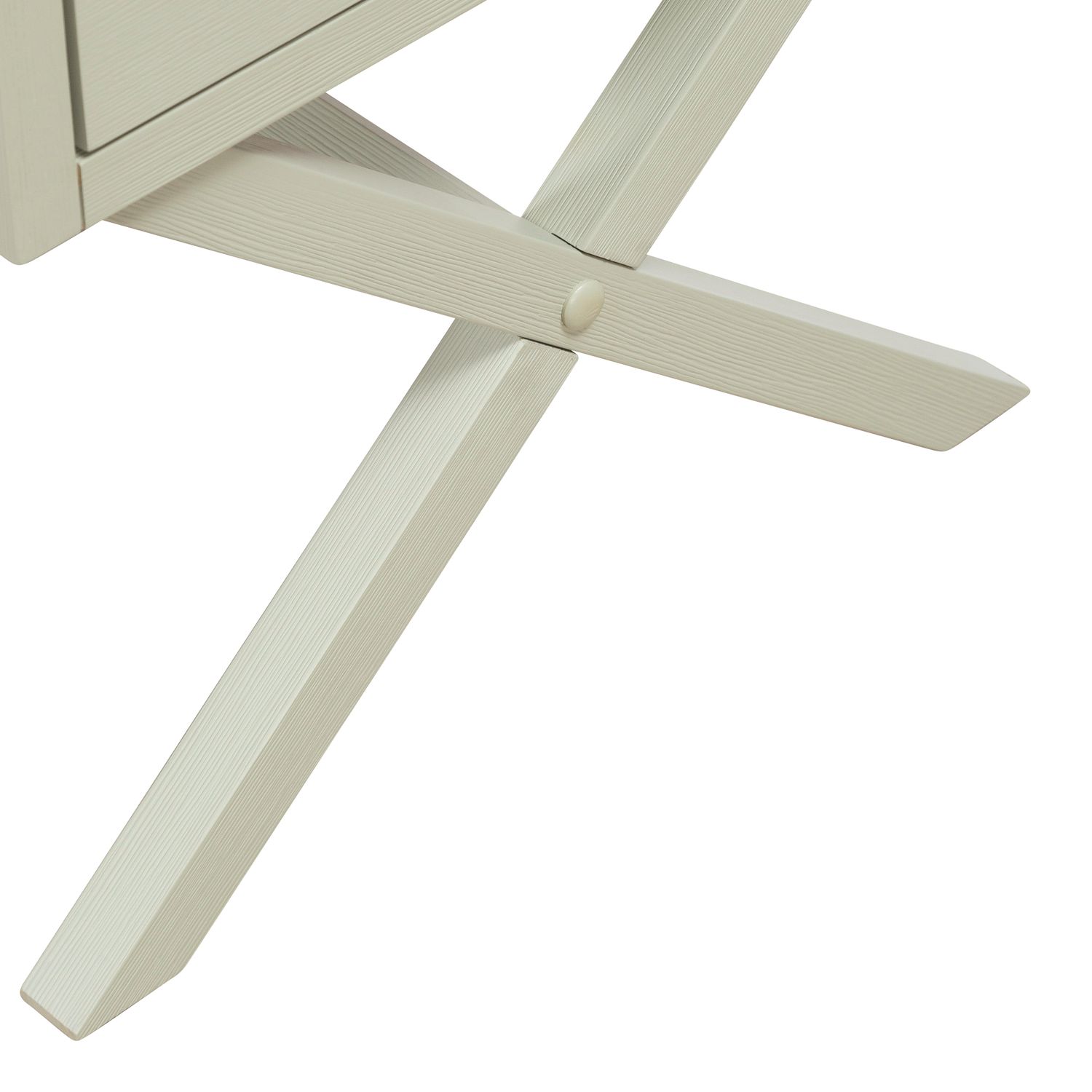 East End Rectangular MDF & Wood Veneer Accent Table w/Drawer
