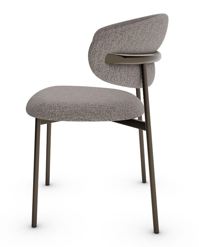 Oleandro Upholstery/Metal Dining Chair