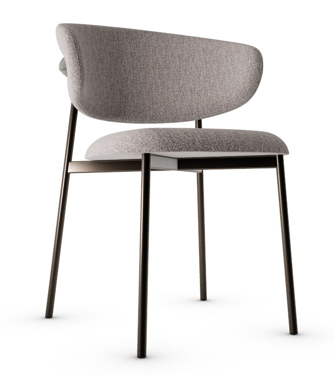 Oleandro Upholstery/Metal Dining Chair