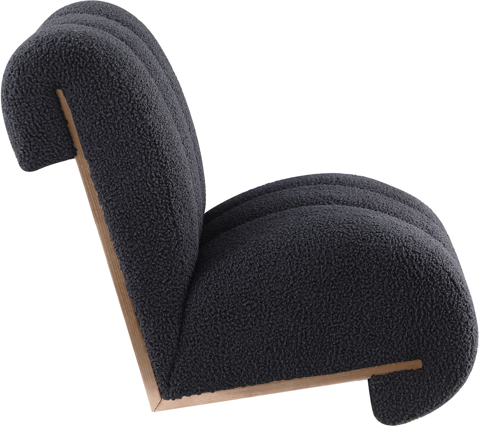 Swoon Faux Sheepskin Accent Chair
