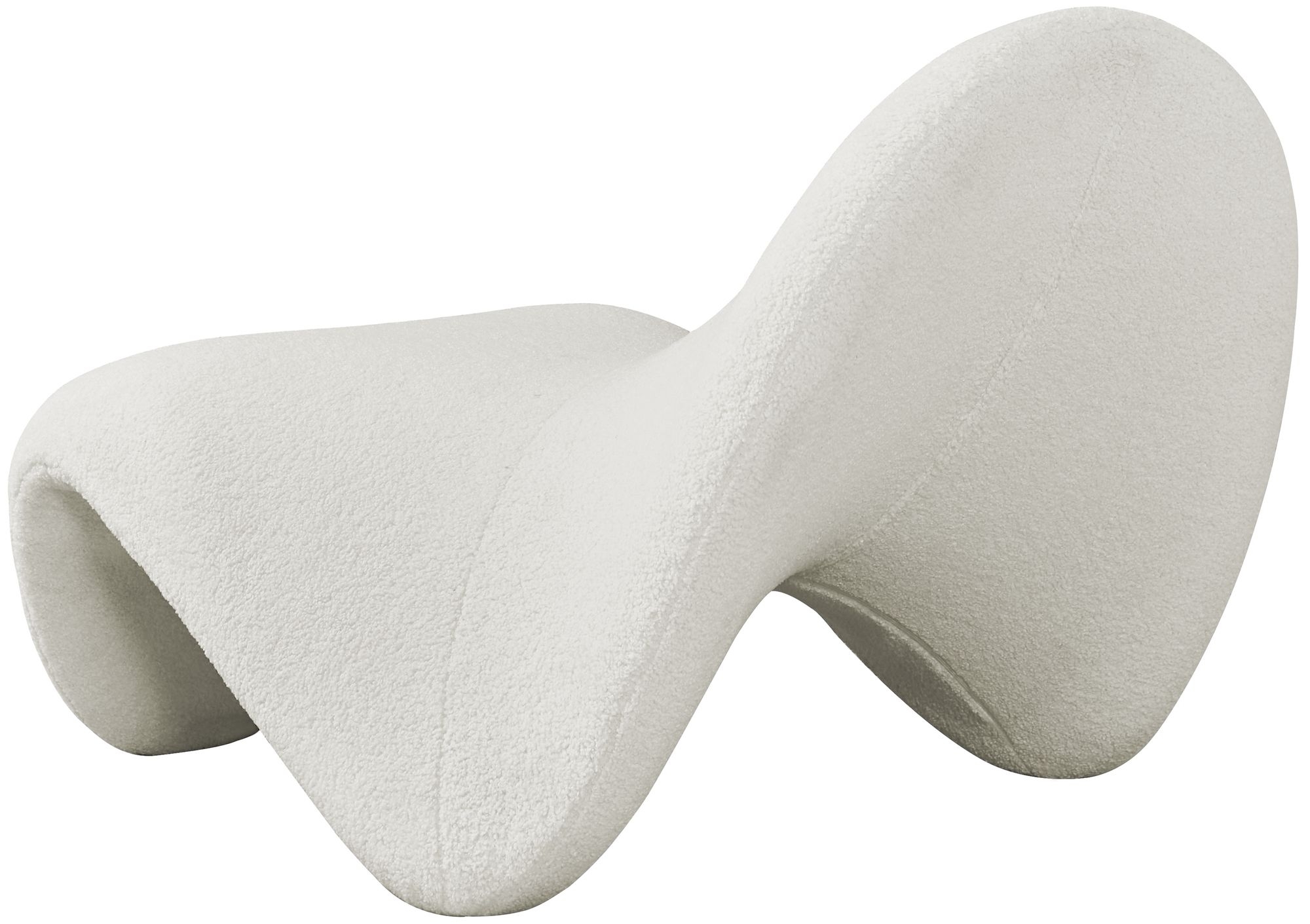 Theodore Faux Sherling Accent Chair