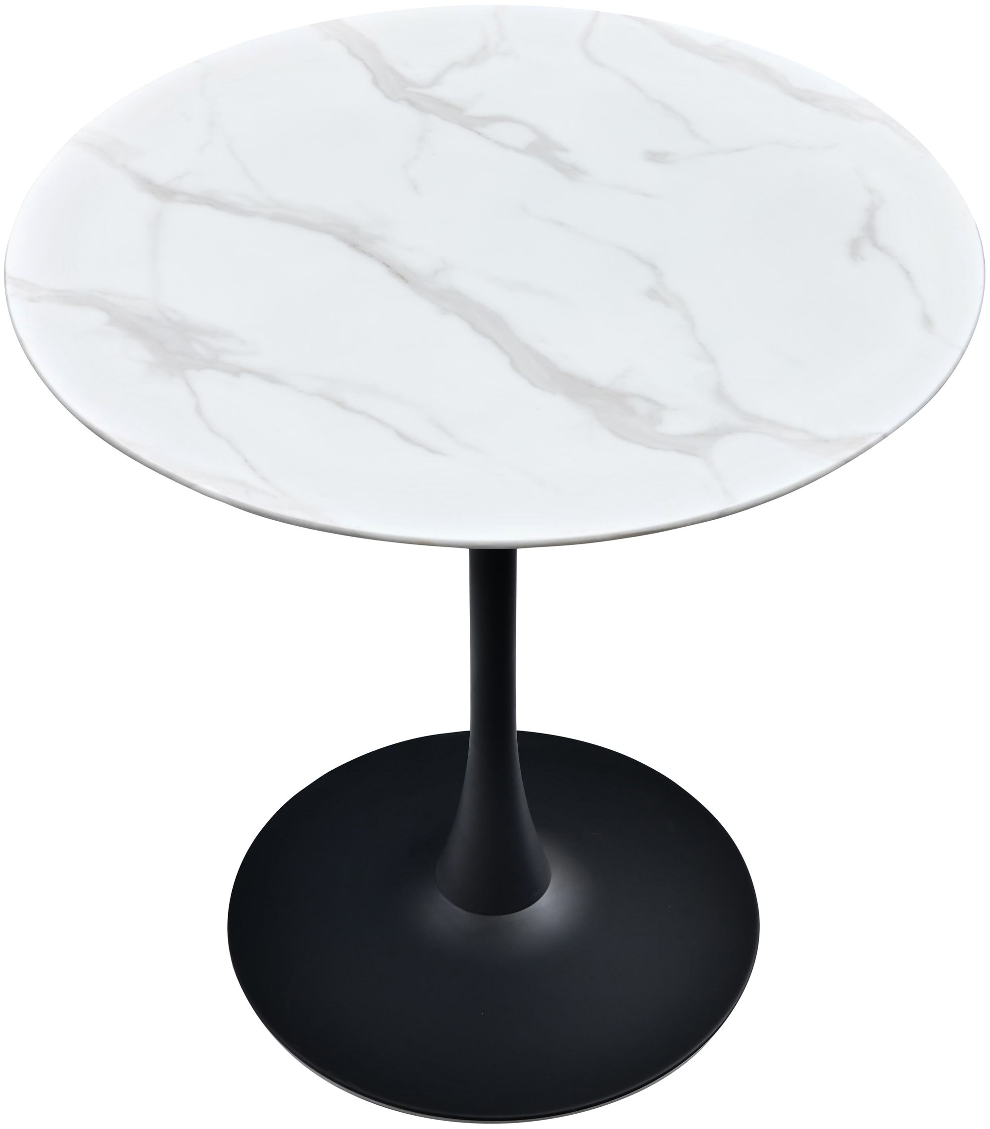 Tulip 36" Round Glass Counter Height Table