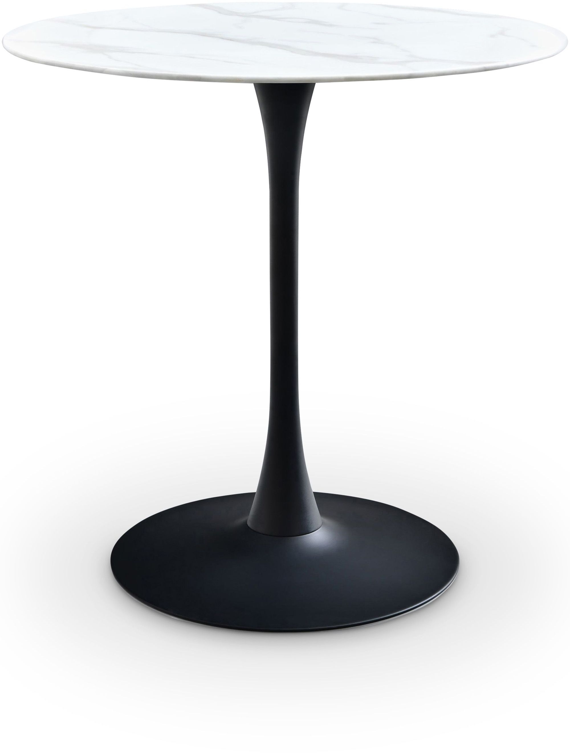 Tulip 36" Round Glass Counter Height Table
