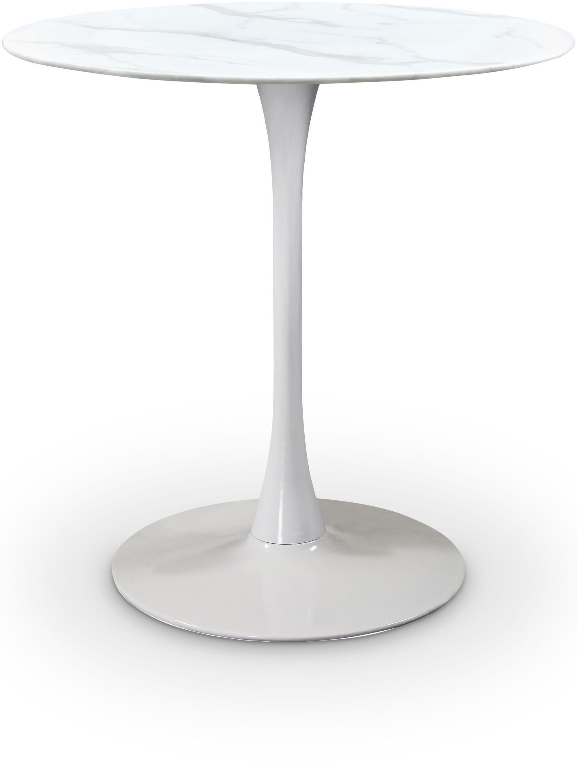 Tulip 36" Round Glass Counter Height Table
