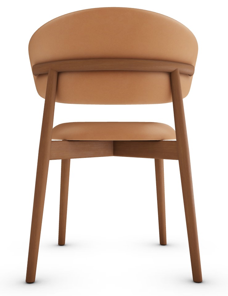 Oleandro Upholstery/Wood Dining Chair