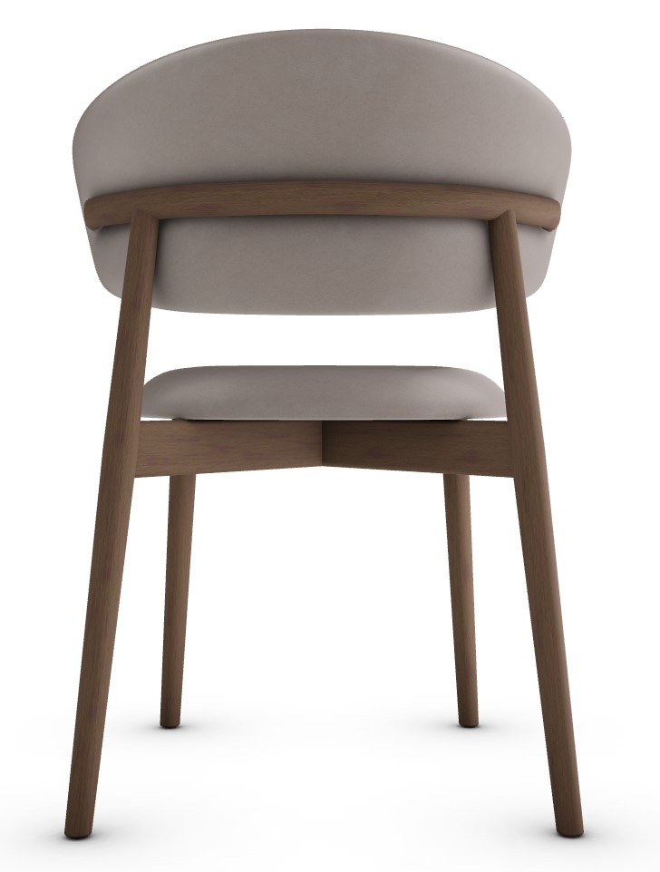 Oleandro Upholstery/Wood Dining Chair