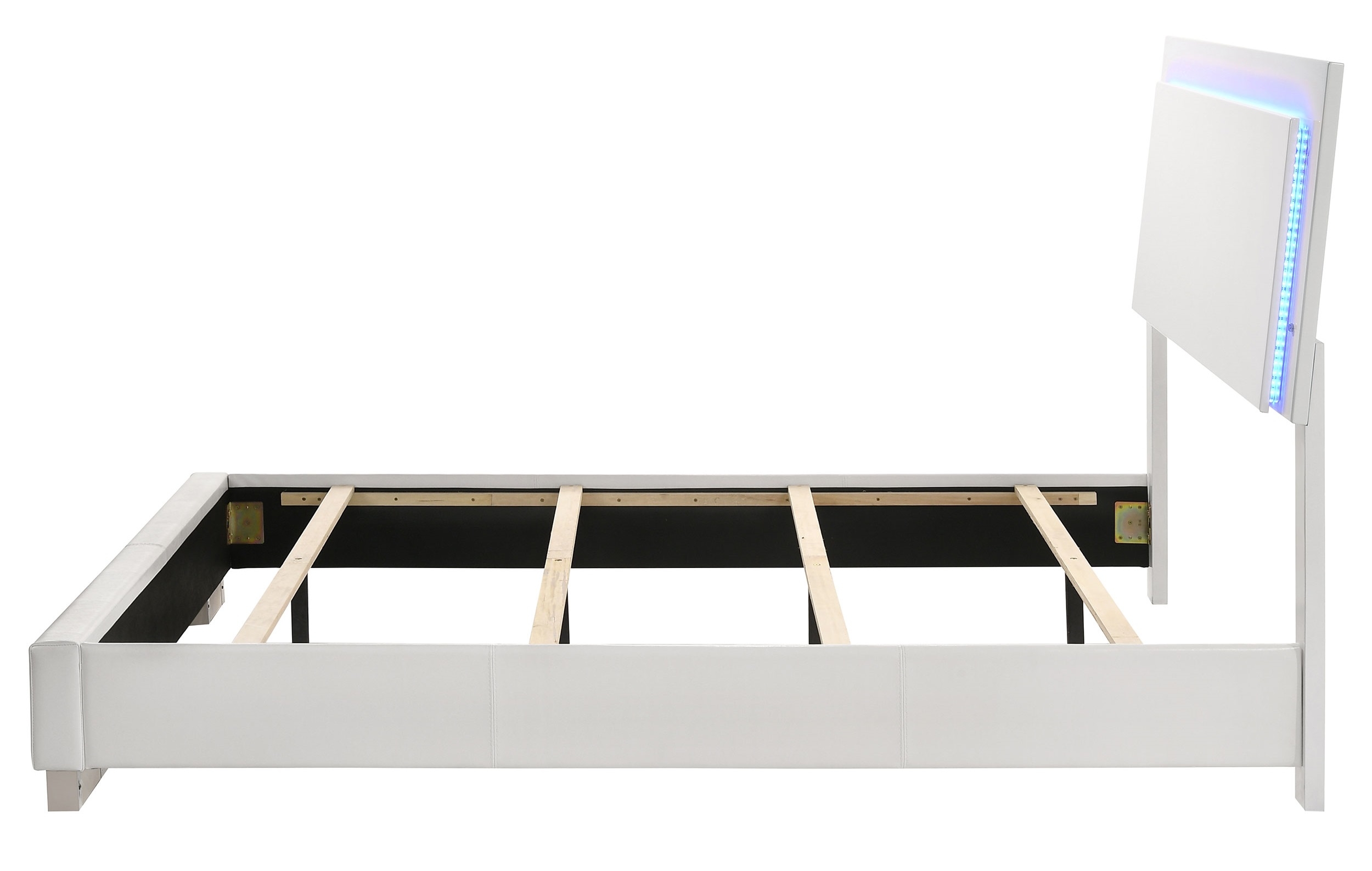 Felicity Panel Bed w/LED Lighting, Full Size