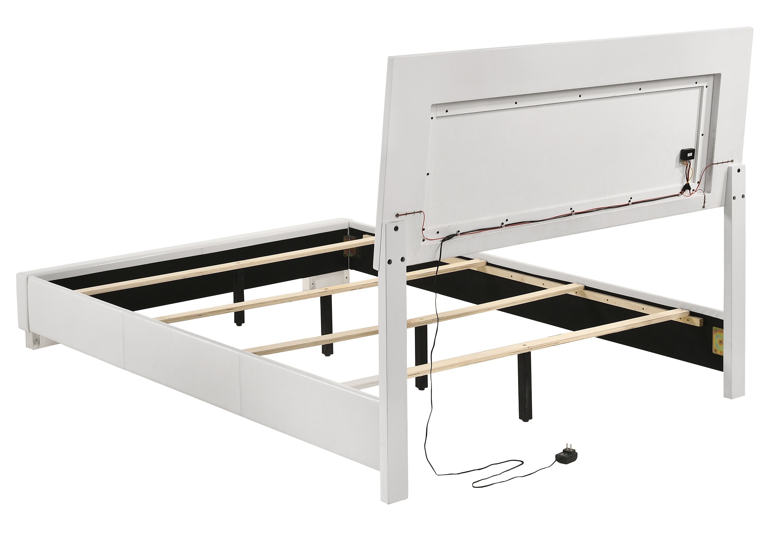Felicity Panel Bed w/LED Lighting, Full Size
