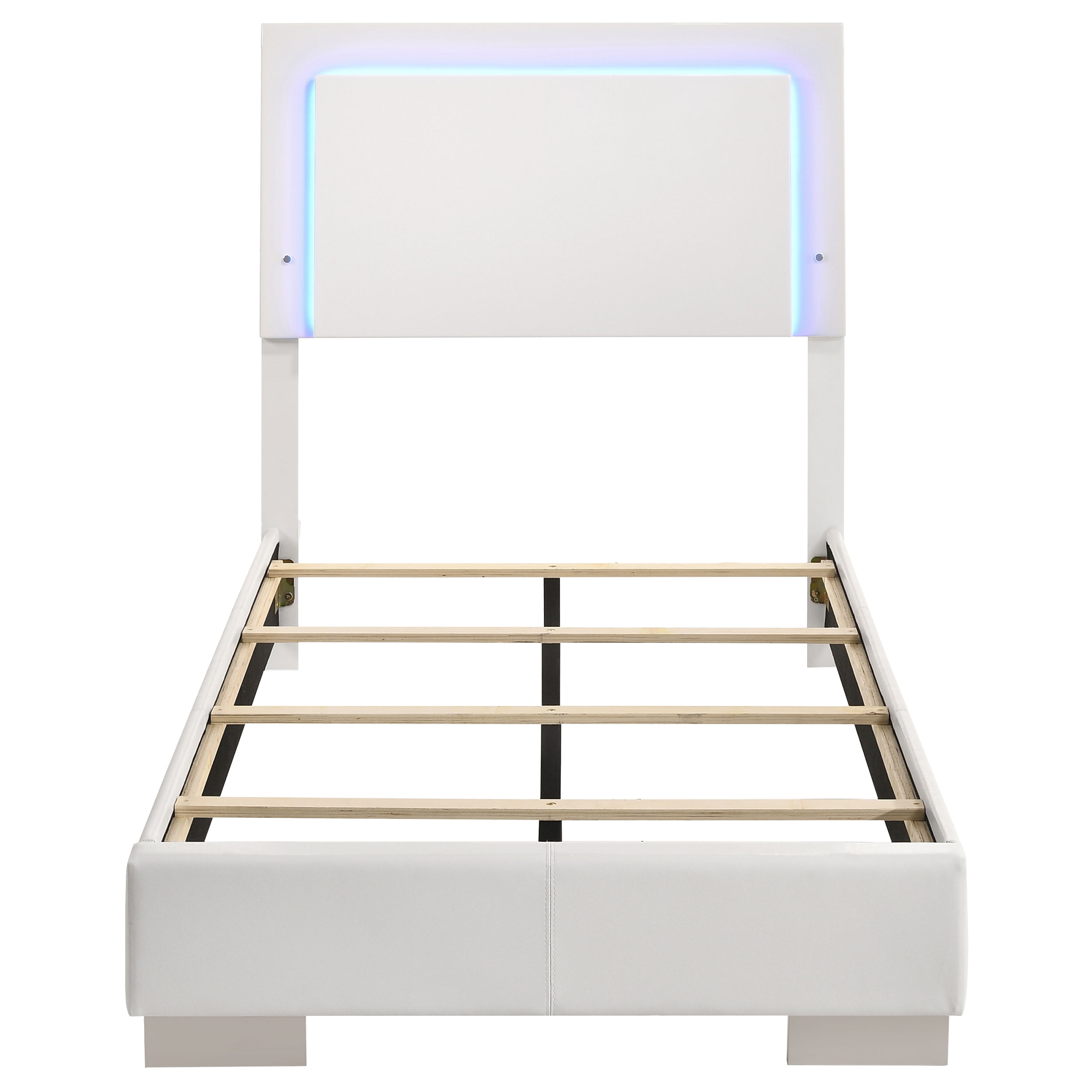 Felicity Panel Bed w/LED Lighting