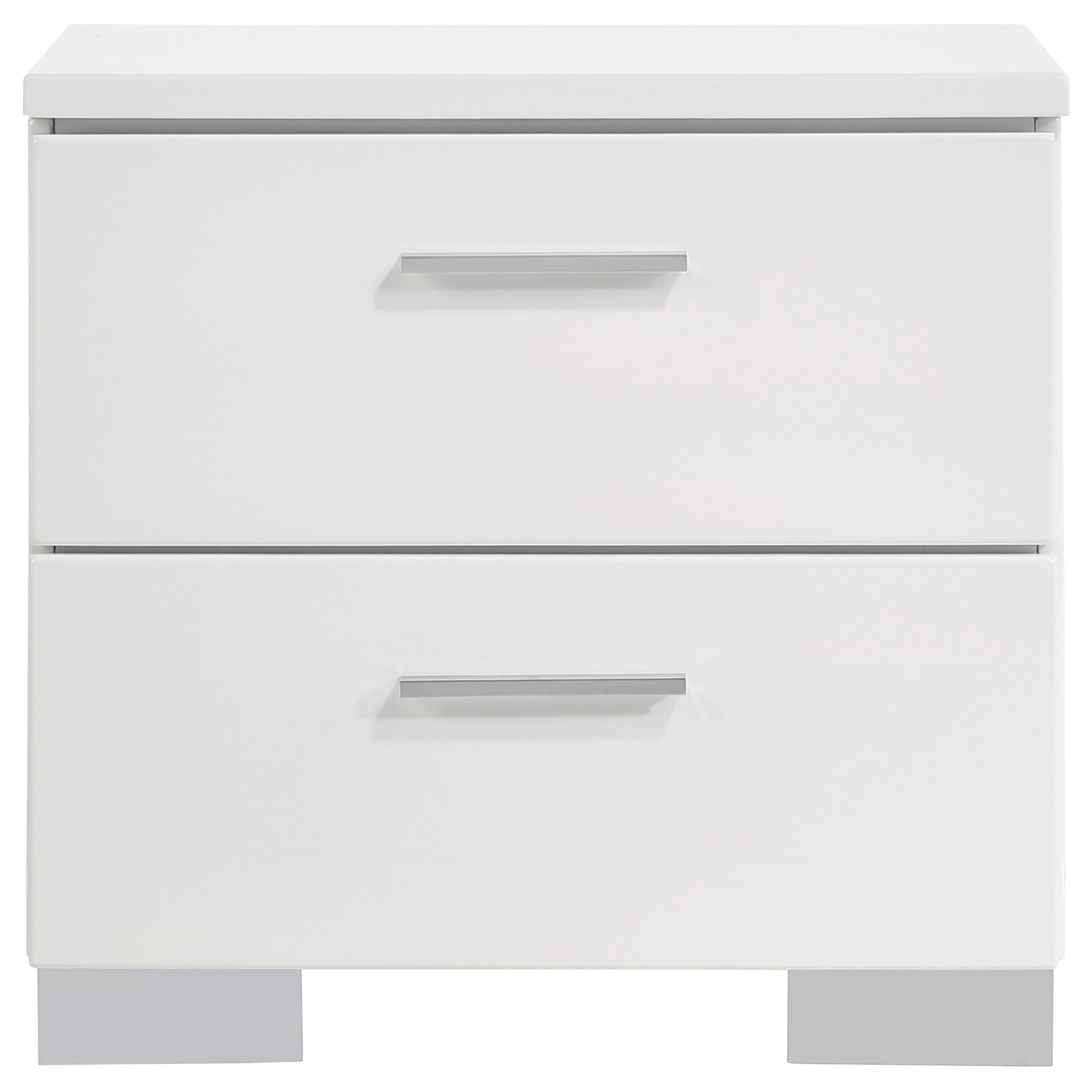 Felicity Wood Nightstand w/2 Drawers