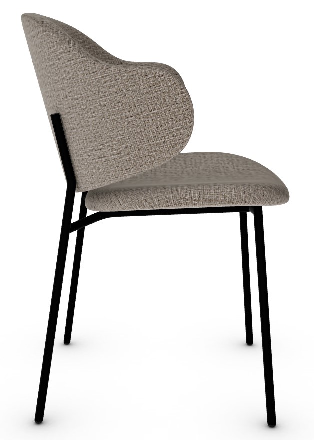 Holly Upholstery/Metal Dining Chair