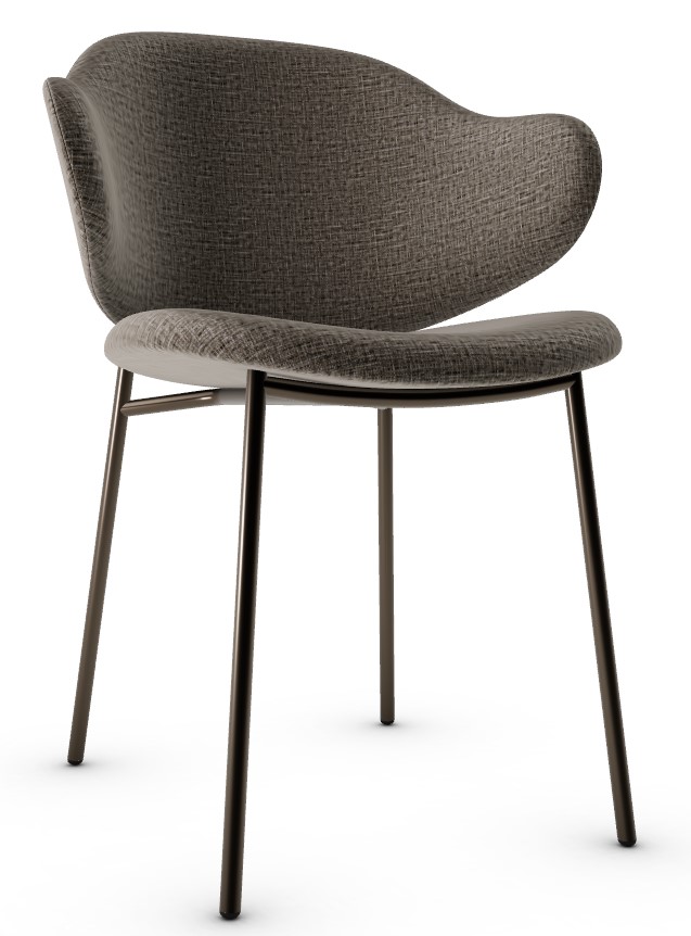 Holly Upholstery/Metal Dining Chair