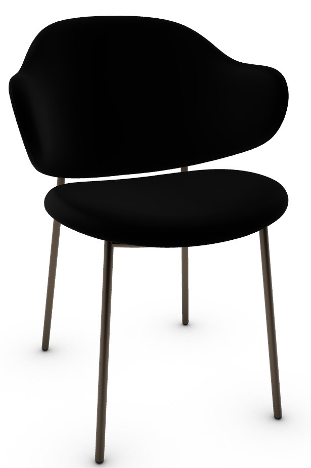 Holly Upholstery/Metal Dining Chair