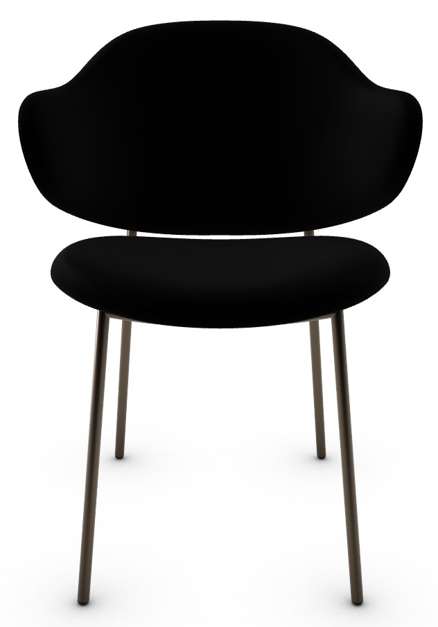 Holly Venice Fabric/Metal Dining Chair