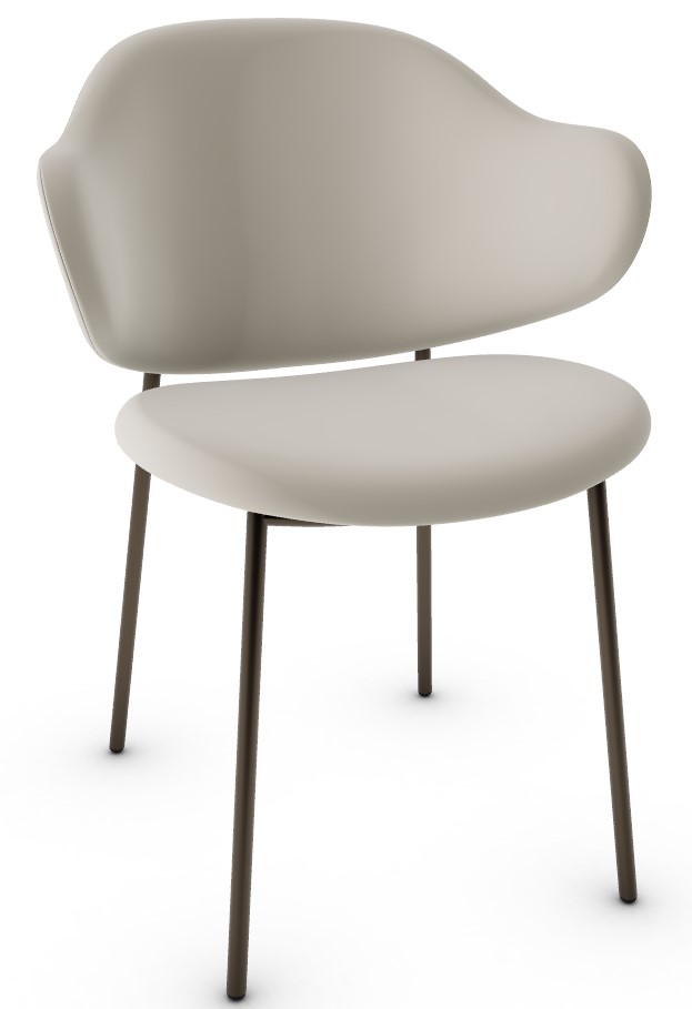 Holly Upholstery/Metal Dining Chair