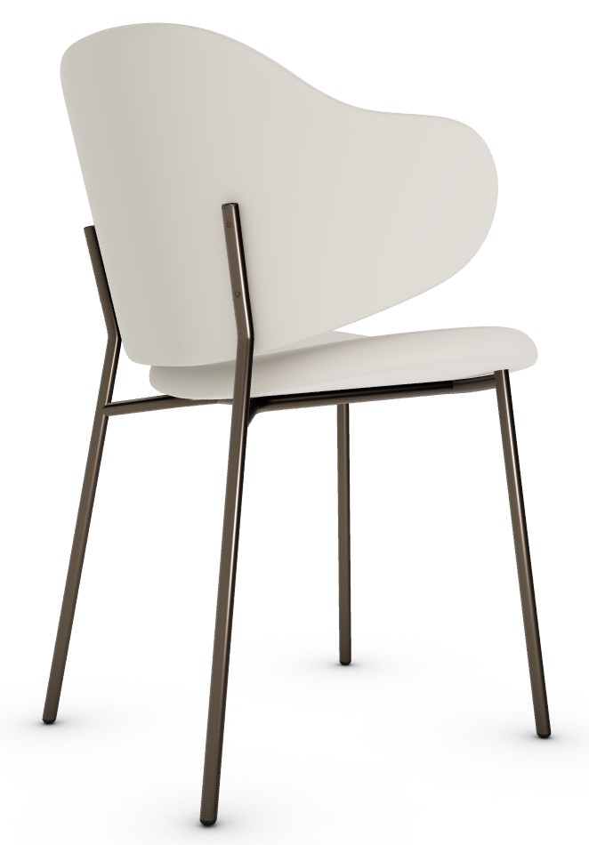 Holly Upholstery/Metal Dining Chair