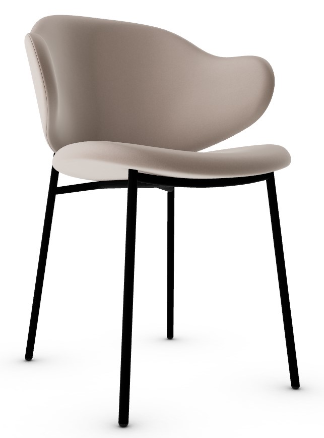 Holly Upholstery/Metal Dining Chair