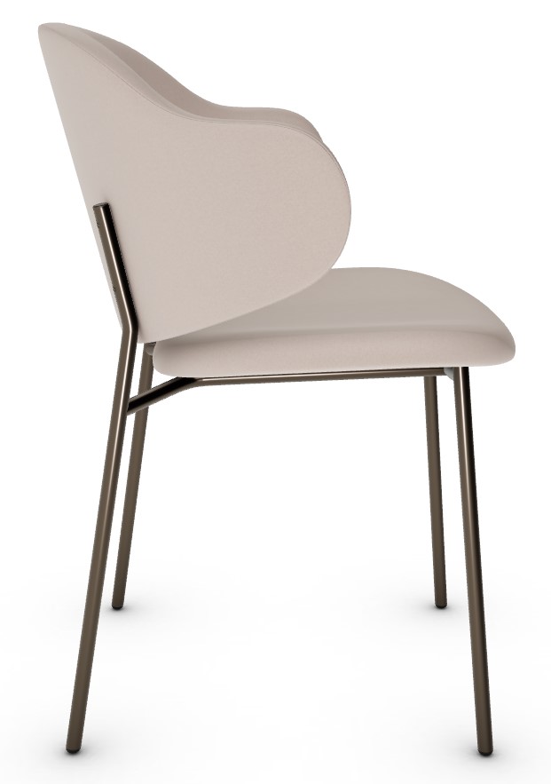 Holly Upholstery/Metal Dining Chair