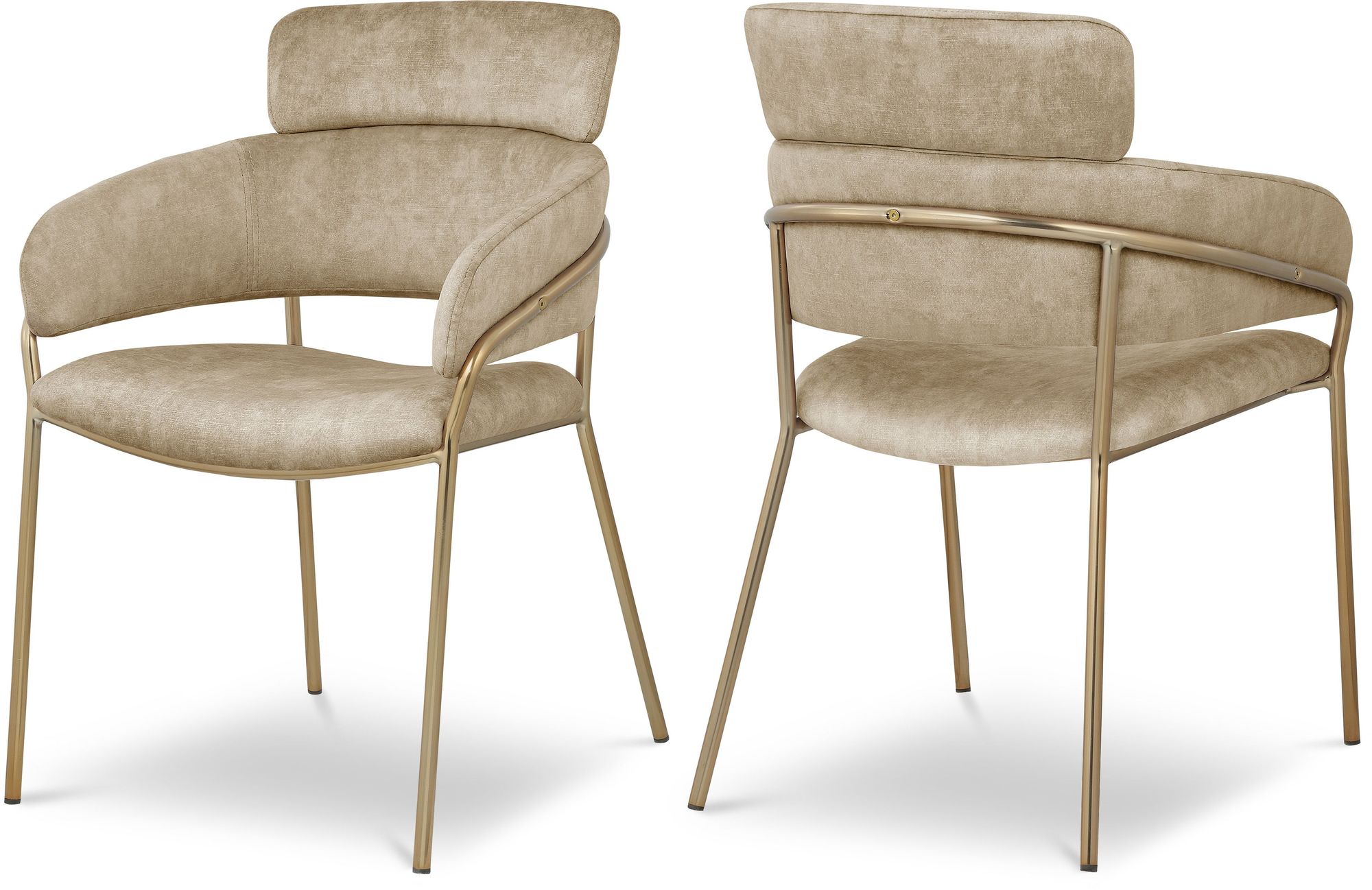 Yara Velvet Dining Chair