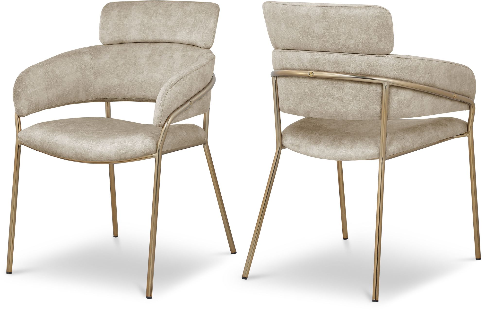 Yara Velvet Dining Chair