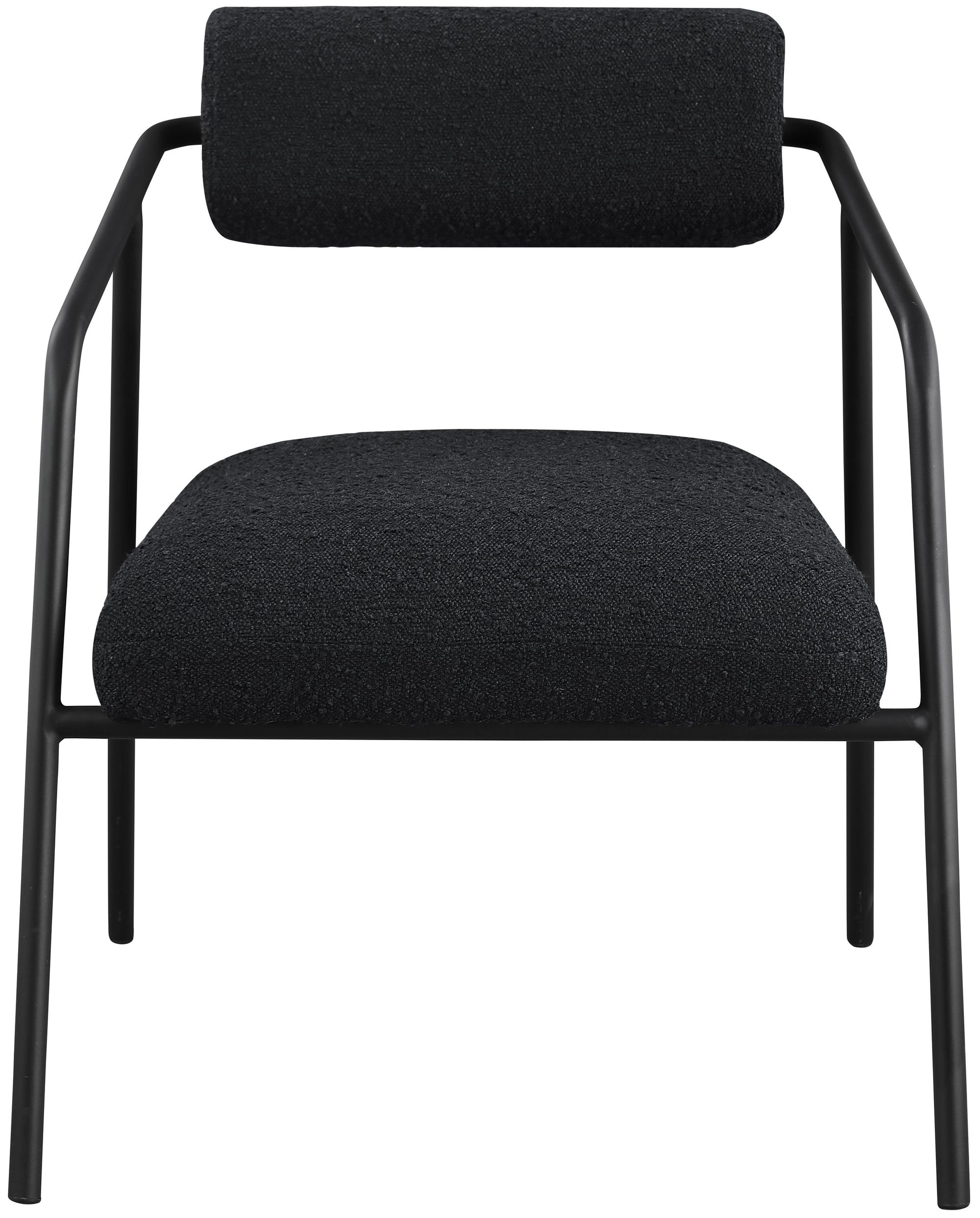 Carly Boucle Fabric Accent Chair