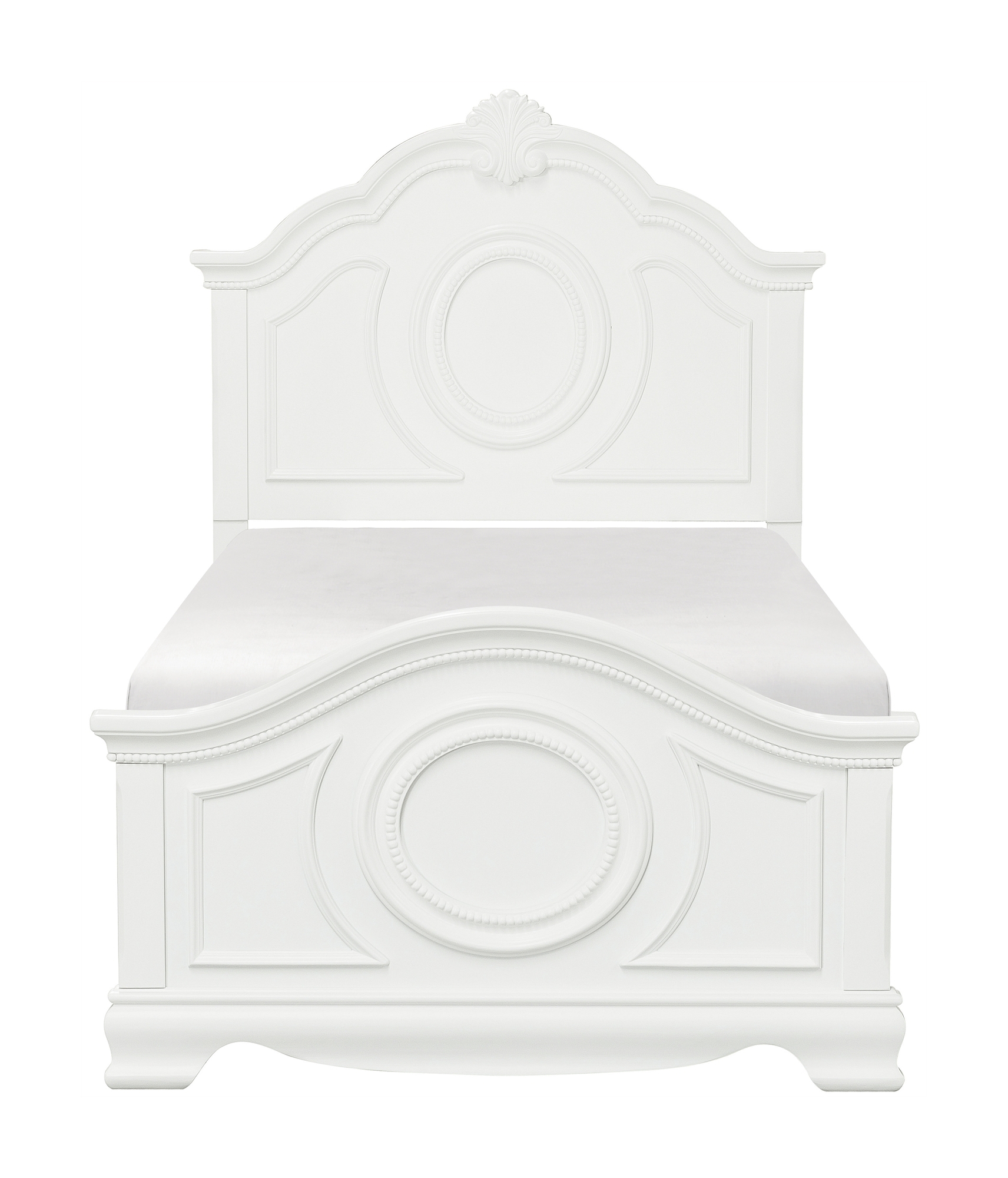 Lucida Wood Bed, Twin Size