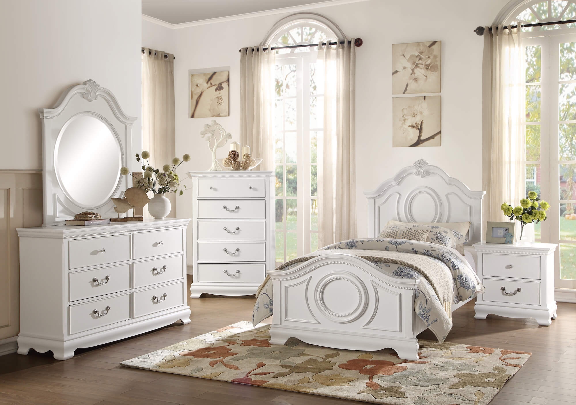 Lucida Wood Youth Bedroom Set