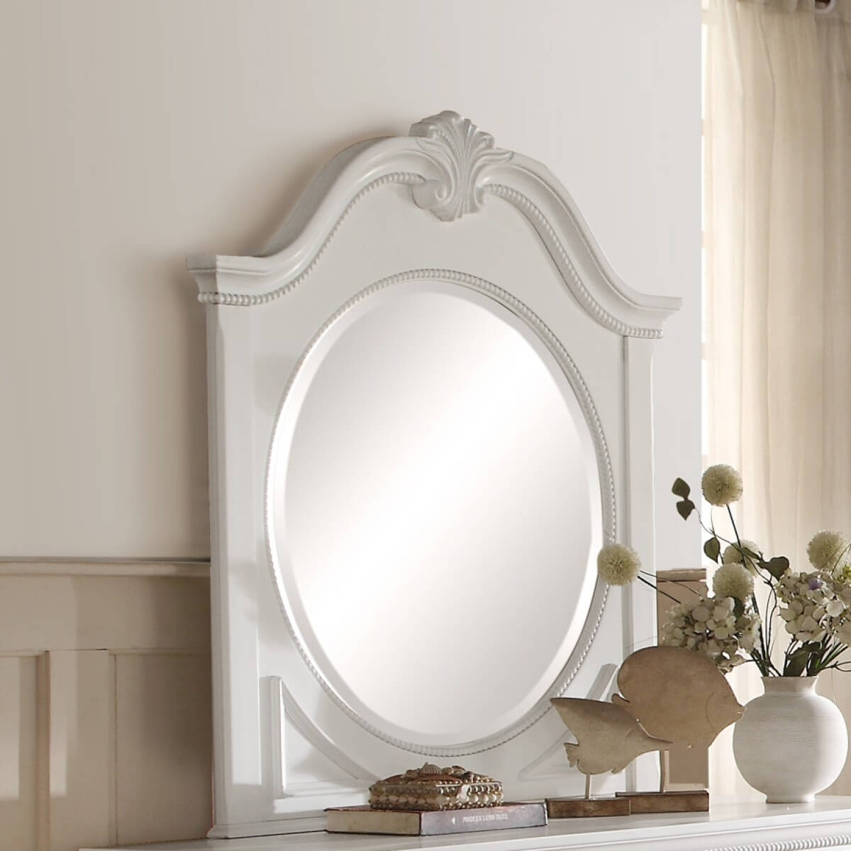 Lucida Wood Mirror by Homelegance