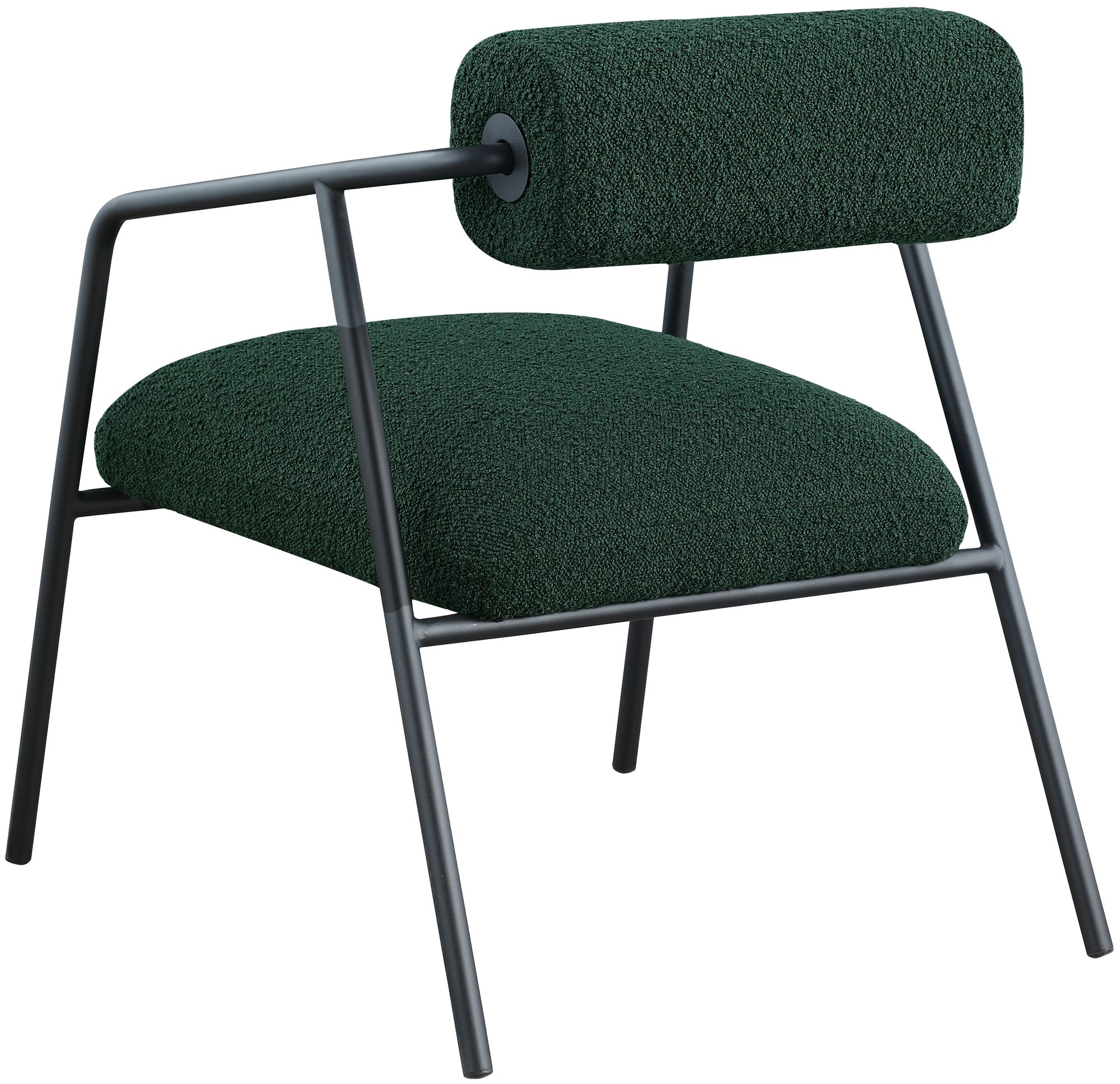 Carly Boucle Fabric Accent Chair