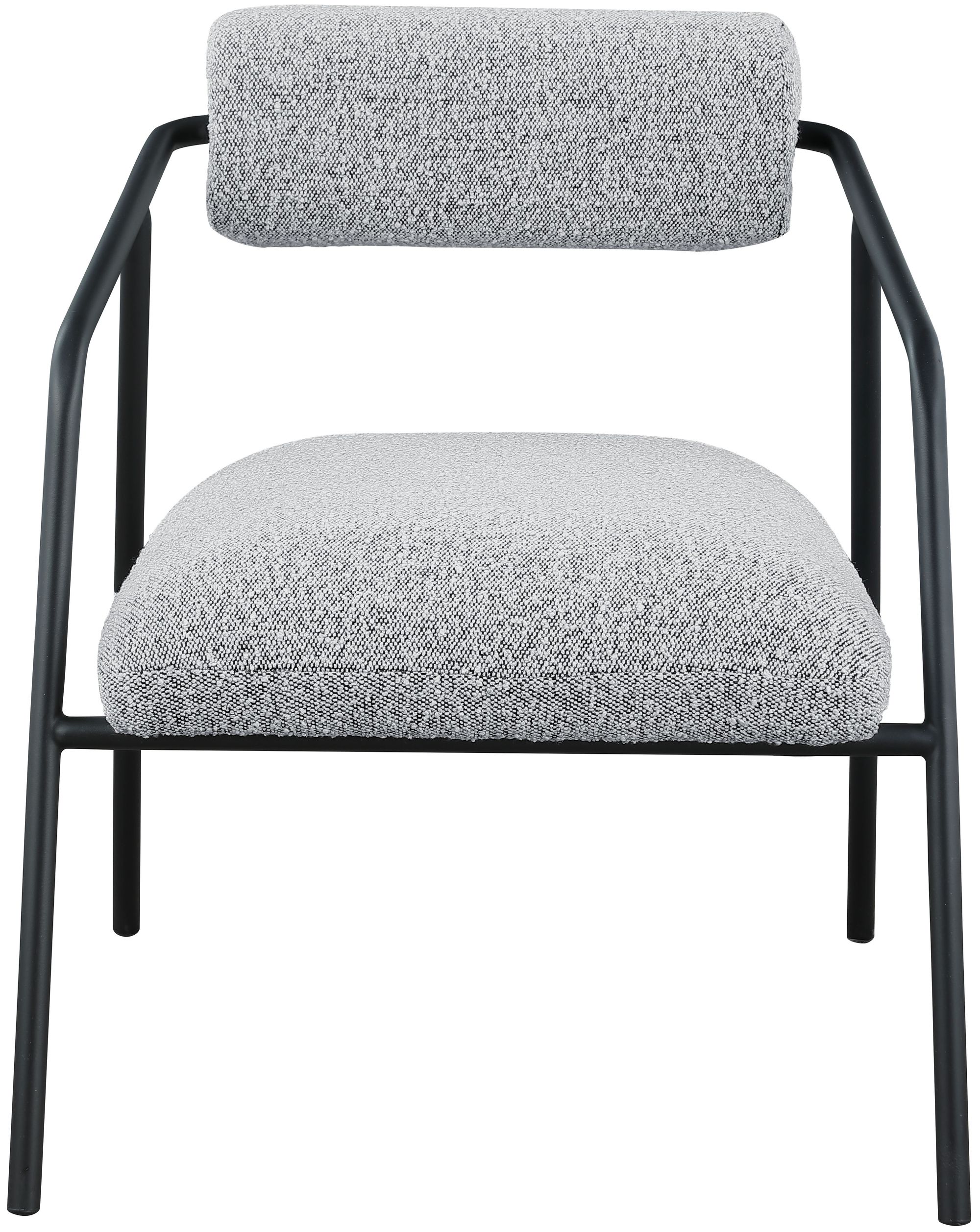 Carly Boucle Fabric Accent Chair