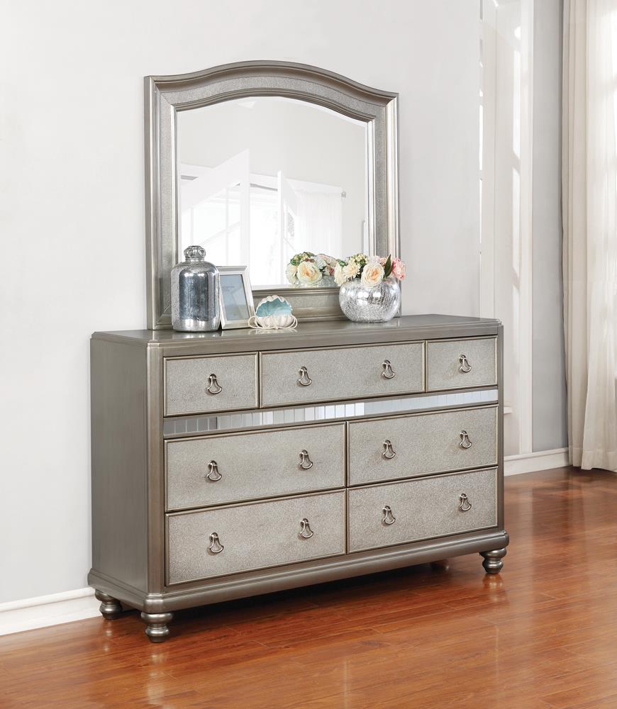 Bling Game Wood Dresser w/7 Drawers