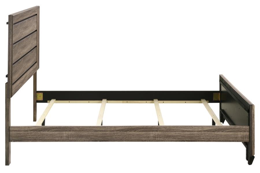 Kauffman Wood Panel Bed
