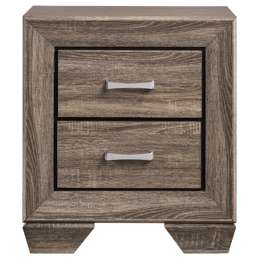 Kauffman Wood Panel Bedroom Set