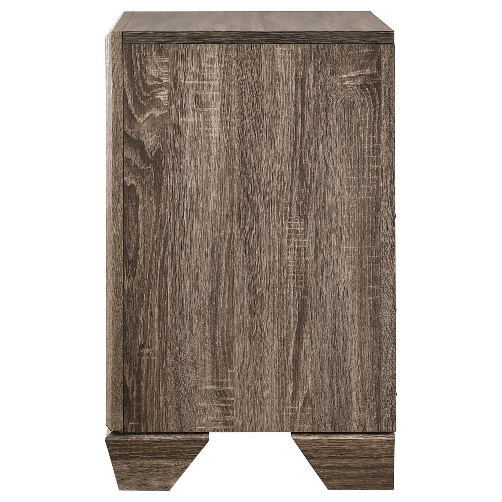 Kauffman Wood Nightstand w/2 Drawers