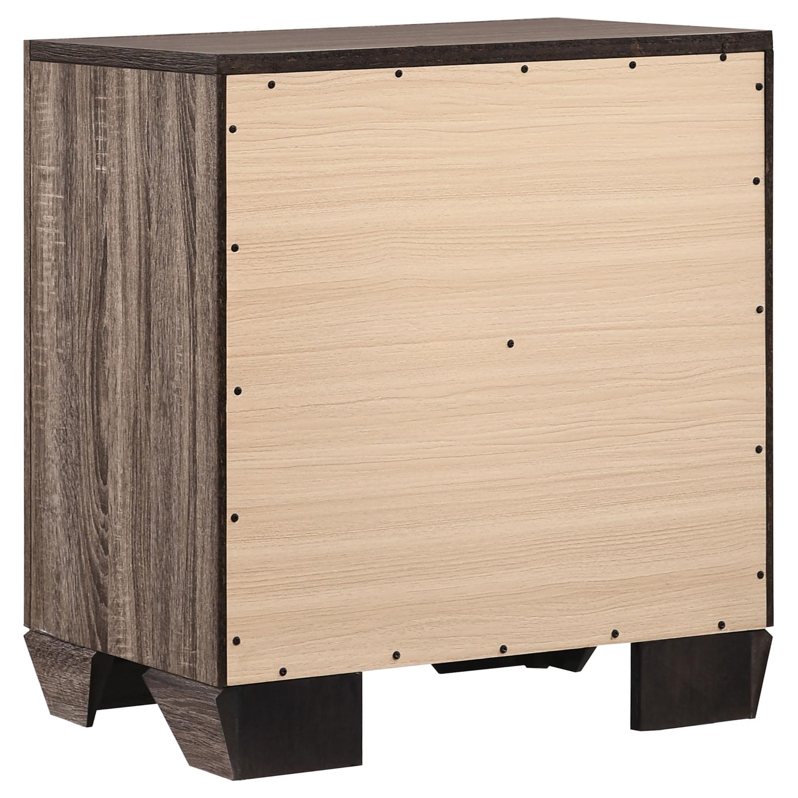 Kauffman Wood Nightstand w/2 Drawers