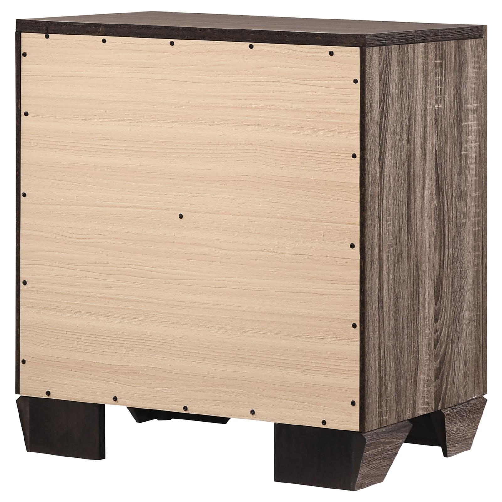 Kauffman Wood Nightstand w/2 Drawers