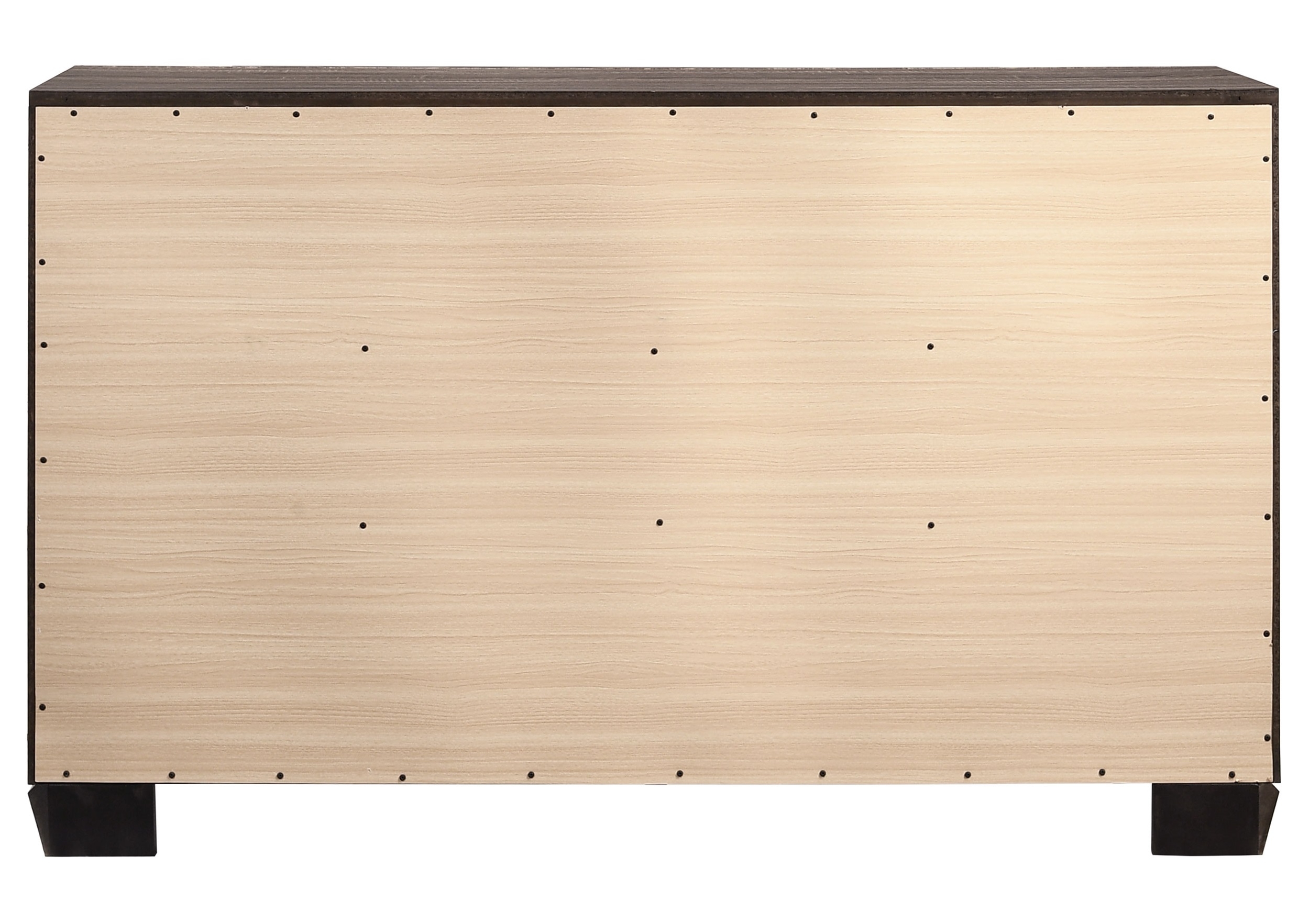 Kauffman Wood Double Dresser w/6 Drawers