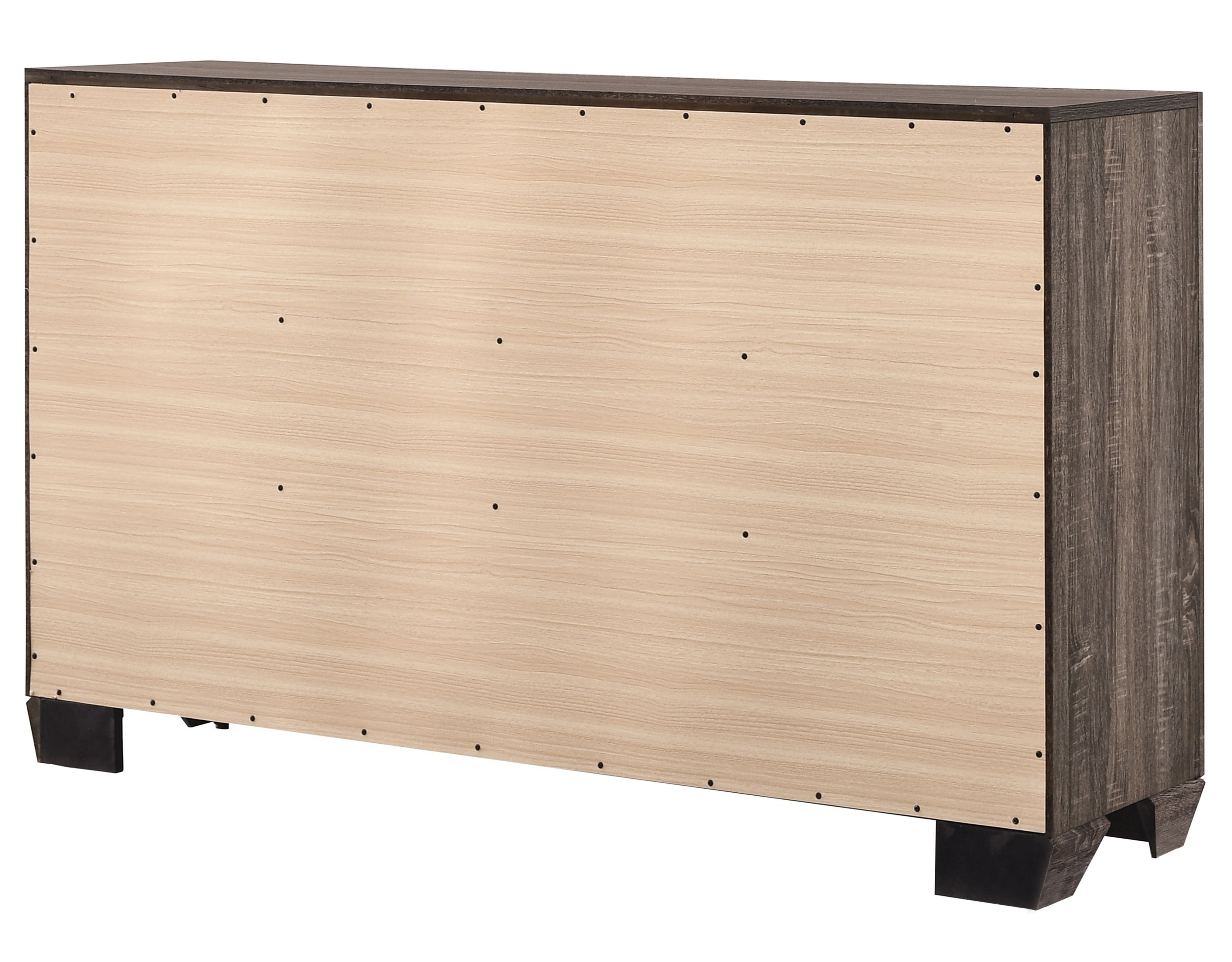 Kauffman Wood Double Dresser w/6 Drawers
