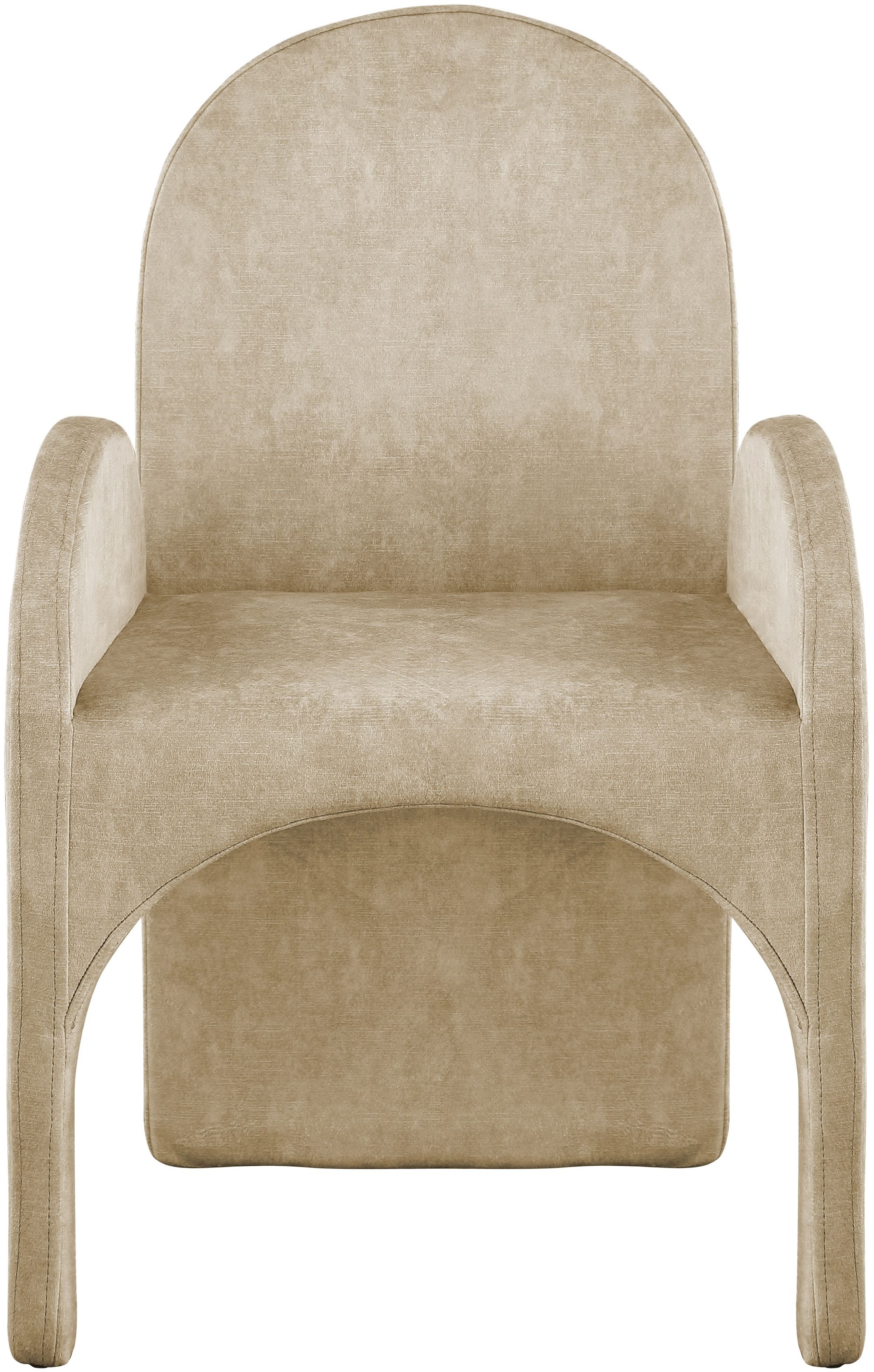 Summer Velvet Dining Arm Chair