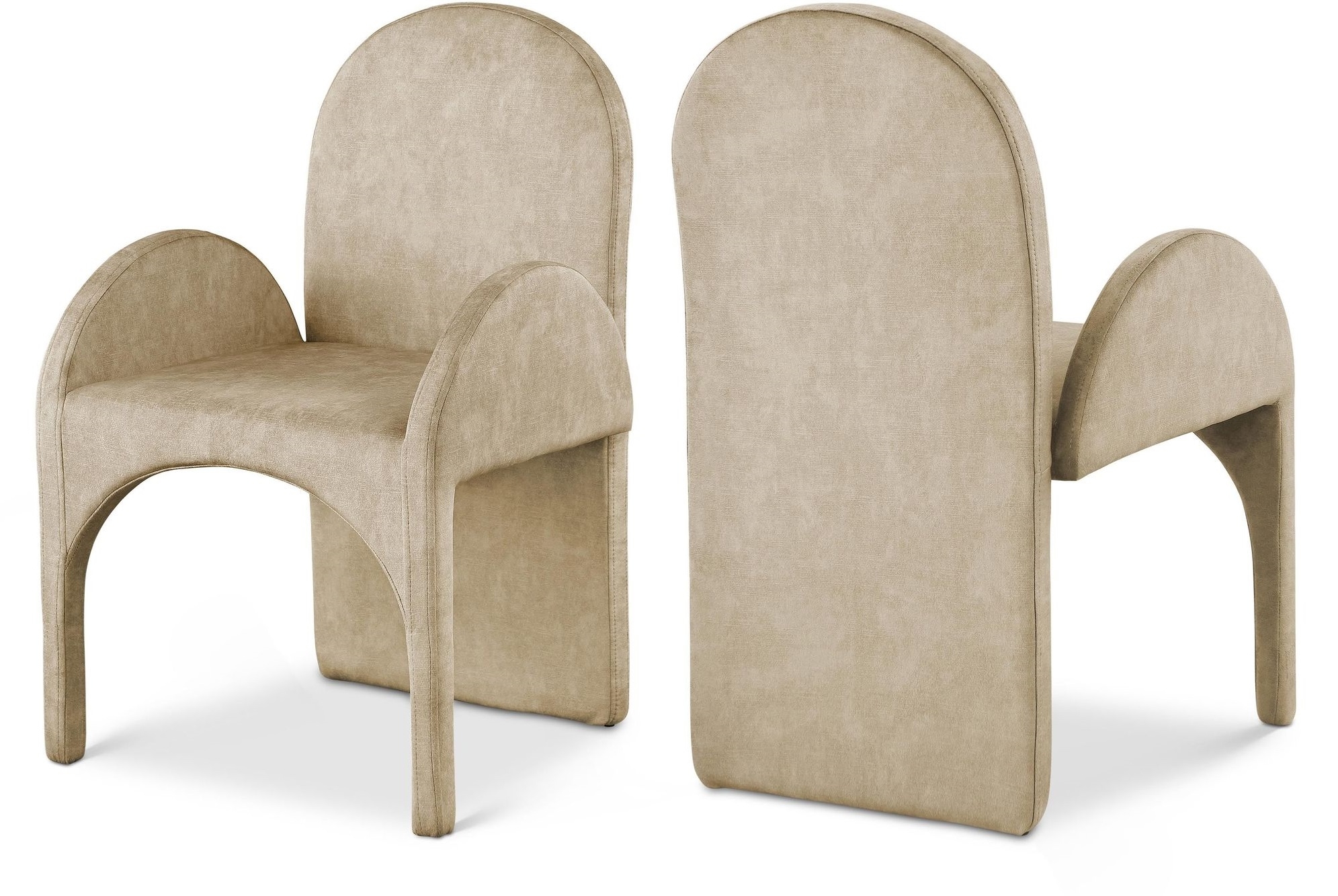 Summer Velvet Dining Arm Chair