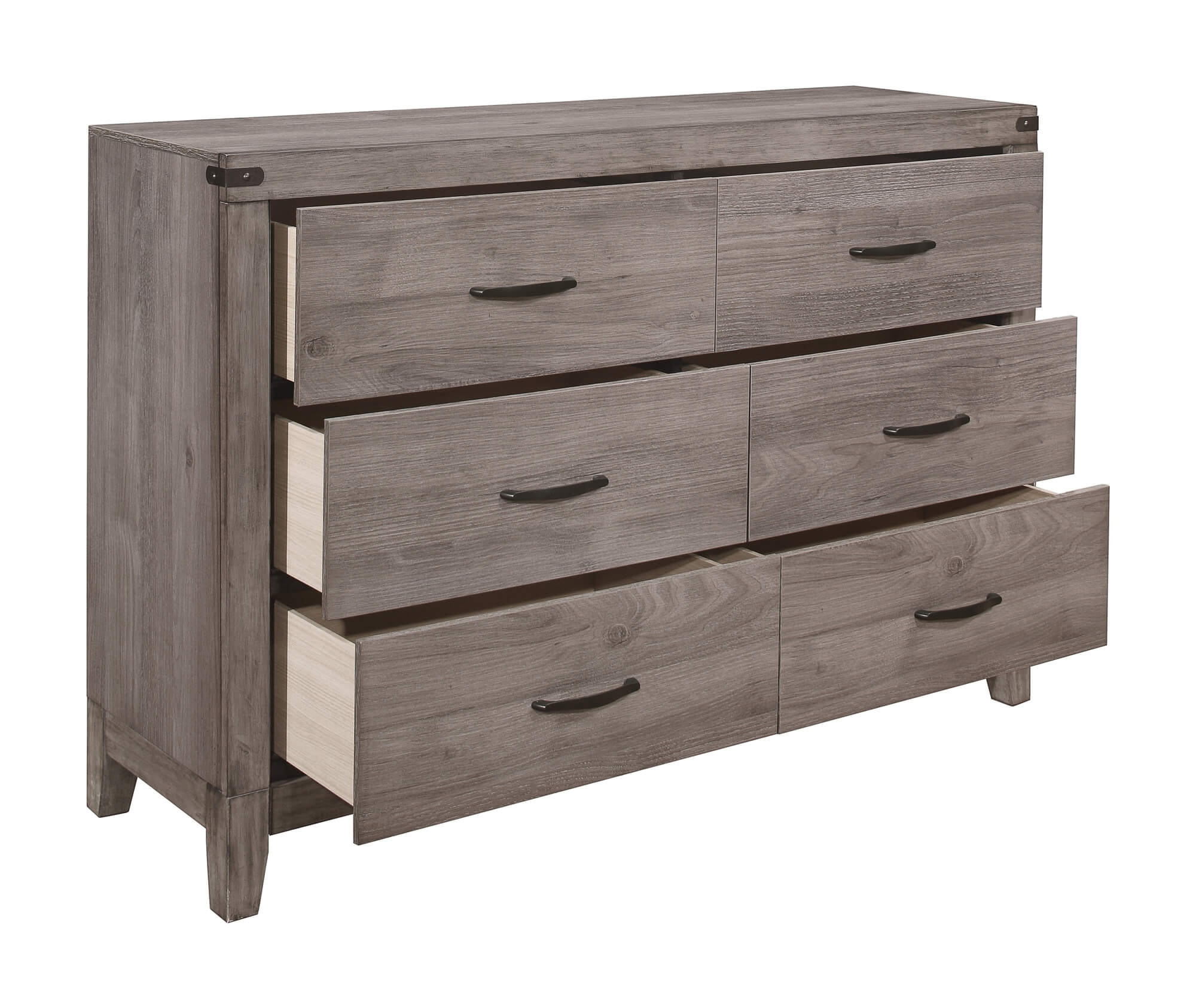 Woodrow Melamine/Wood Dresser