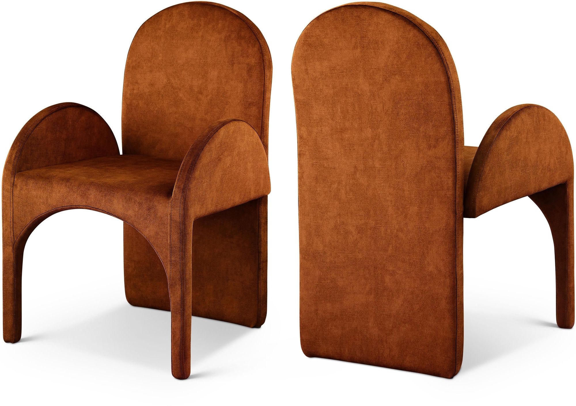 Summer Velvet Dining Arm Chair